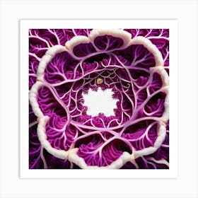 Purple Cabbage 6 Art Print