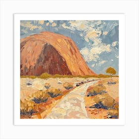 Uluru 19 Art Print