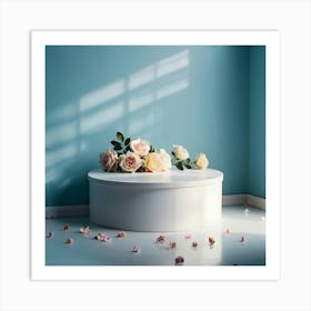 Room With Flowers Art Print