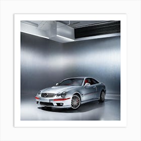 Mercedes Clk 1 Art Print