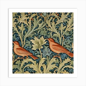 Williams Morris Birds Art Print