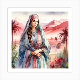 Exotic Beauty Artwork 62 Art Print