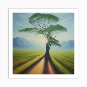 Lone Tree Art Print