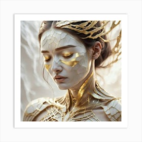 Gold And Silver Art Print