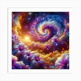 Spiral Galaxy Art Print