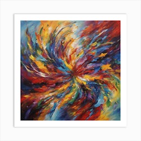 Abstract Painting 2 Art Print