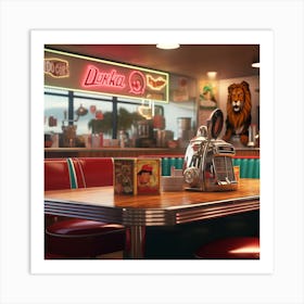 Diner Diner Art Print