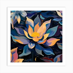 Lotus Flower 13 Art Print