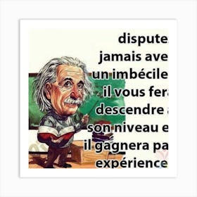 Albert Einstein Art Print