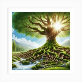 Roots-4 Art Print