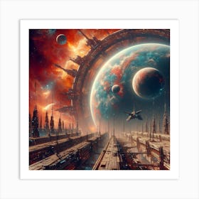 Space City Art Print