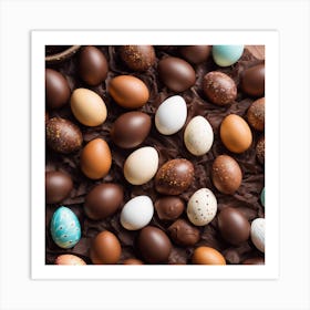 Easter Eggs 1 Art Print