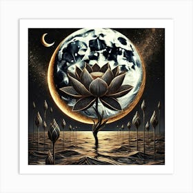 Lotus Flower 164 Art Print