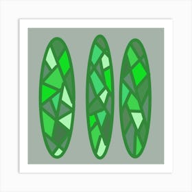 Cucumbers Art Print