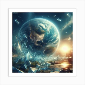 Ice Planet Art Print