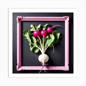 Radishes 17 Art Print