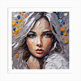 Beautiful Girl Art Print