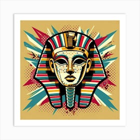 Pharaoh Khaframon Art Print