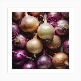 Onion Bouquet 2 Art Print