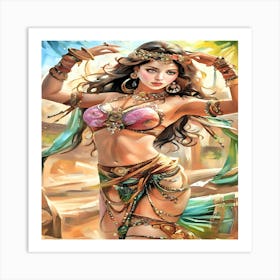 Belly Dancer-Drucke 11.12.2024--2ede Art Print