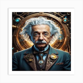 Albert Einstein Art Print