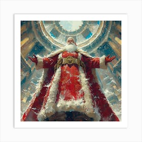 Santa Claus Art Print