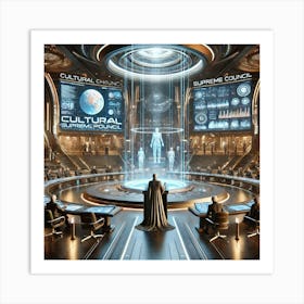 Advising Supreme Council Cultural Significance Art Print