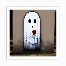 Ghost Door Art Print