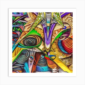 Psychedelic Art Art Print