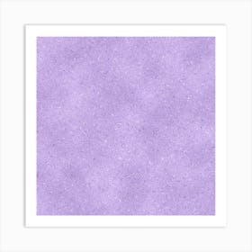 Purple Glitter Art Print