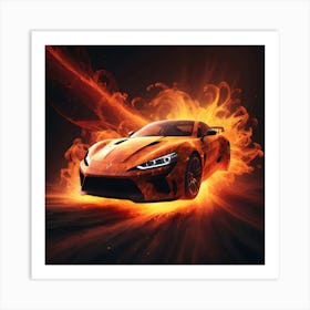 The Car 8 Art Print