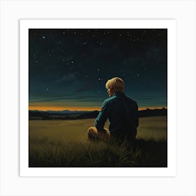 Starry Night Art Print