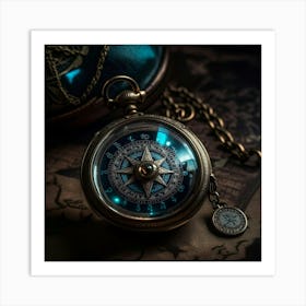 Compass Art Print