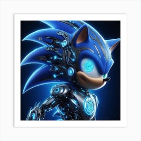 Sonic The Hedgehog 76 Art Print