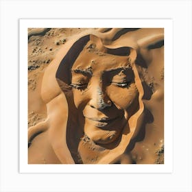 Smiling Dune Art Print