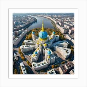 Cathedral Of St. Petersburg Art Print