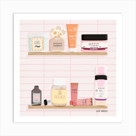 Real Skincare Art Print