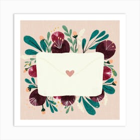 Valentine'S Day Card Art Print