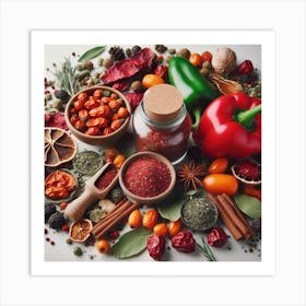 Spices 3 Art Print