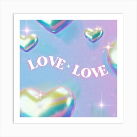 Love Love Art Print