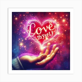 Love Thyself 1 Art Print