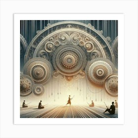 Clockwork Art Print