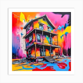 The house Art Print