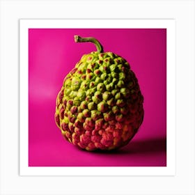 Ripe Cherimoya Fruit In Vibrant Colors Art Print