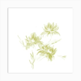 Chrysanthemums Art Print