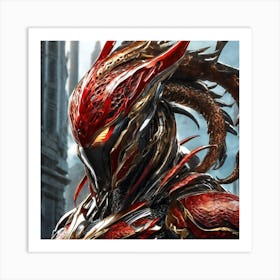 Red Dragon kt Art Print