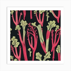 Rhubarb 150 Art Print