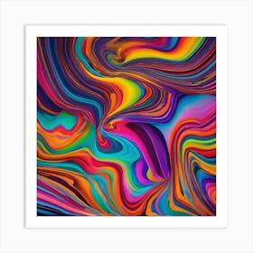 Abstract Abstract - Abstract Stock Videos & Royalty-Free Footage 3 Art Print