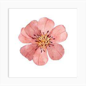 Watercolor Flower 3 Art Print