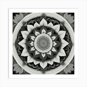 Mandala 25 Art Print